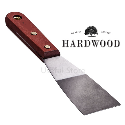 Hqardwood Professional Scale Tang Steel Paint Scrapers Wallpaper Filling H Duty