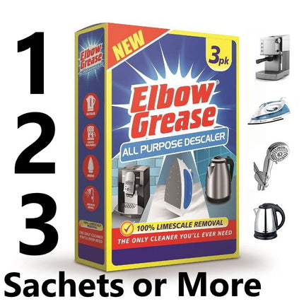 All Purpose Descaler Coffee Machine Kettle Iron Shower Limescale Remover Cleaner