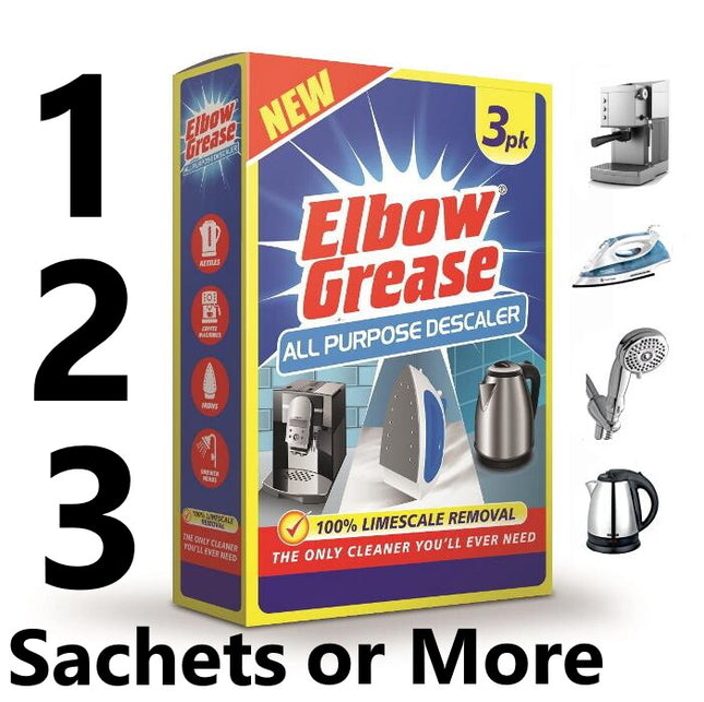 All Purpose Descaler Coffee Machine Kettle Iron Shower Limescale Remover Cleaner