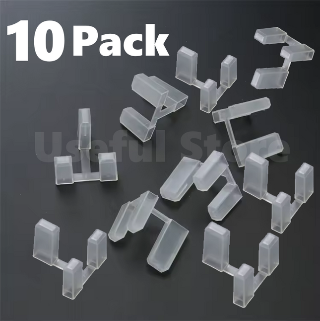 Nylon 3 Pin Plug Protectors Plug Top Pin , Pack of 10