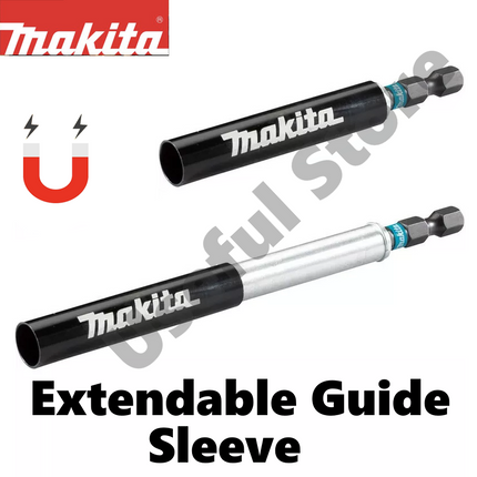Makita Bit Holder Black Impact Torsion Magnetic Extendable Holder Guide Sleeve