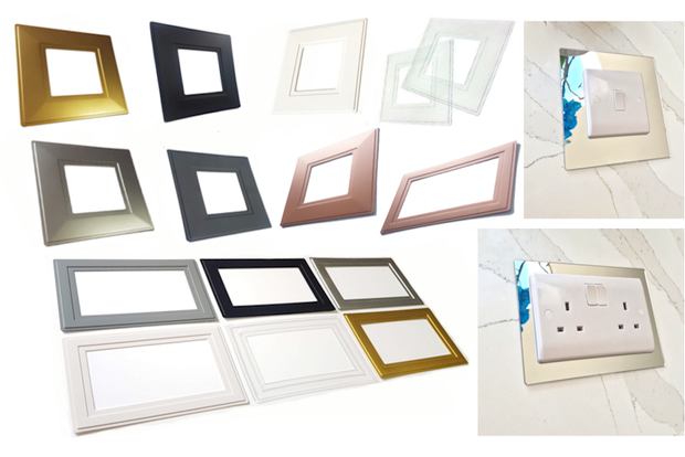 Stylish Socket & Switch Surrounds