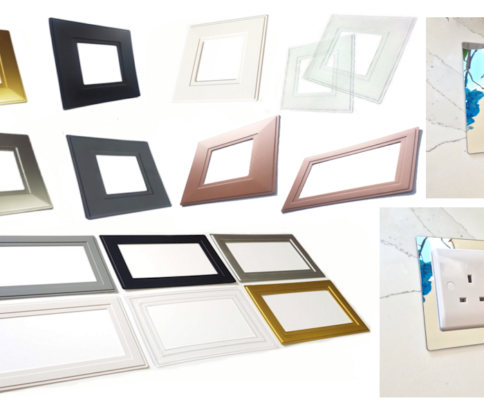 <h1>Style your interior and make it POP!</h1><h3>Stylish Surrounds in Colours to Suit Your Decor</h3>