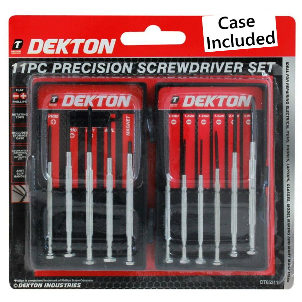 11 Mini Precision Screwdriver Set Repair Mobiles Phones Laptops Watches Glasses