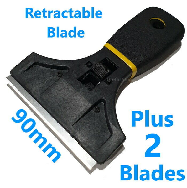 New Blade Scraper Window Clean Paint Glue Label Tool Remover Razor Glass Cleaner