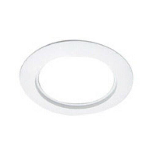 White Ceiling Rose Halo Cover - Neat Finish