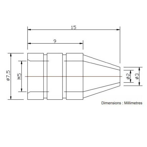 Electric Desoldering Suction Pump Replacement Tip Spare Part D01849-D4-1