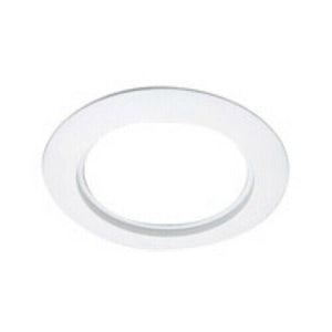 White Ceiling Rose Halo Cover - Neat Finish