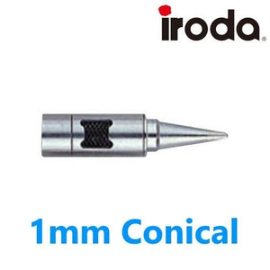 IRODA S-01 - 1mm Conical Soldering Tip for Solderpro Pro 50 and Pro 70 Series