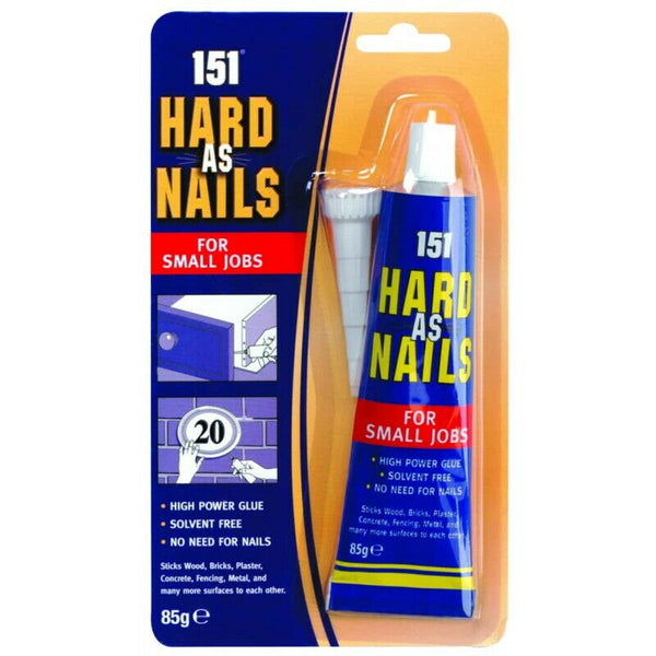 Hard As Nails for Small Jobs Grab Adhesive Glue Wood Metal Plastic Brick 85g