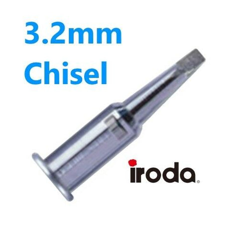 IRODA PS-4 - 3.2mm Chisel Soldering Tip for Solderpro Pro 100 110 120 150 Series