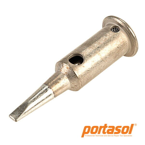 Portasol SPT-6 SuperPro 2.4mm Double Flat Tip 125 Gas Soldering Iron Spare 3/32"