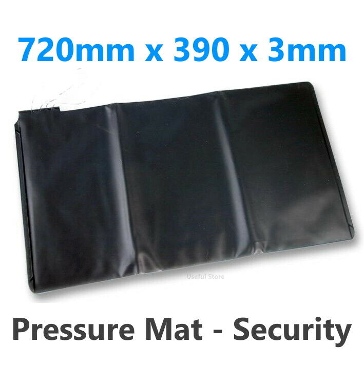 Pressure Mat Pad Floor Door Bedside Alarm Detect Intruders Burglars Security